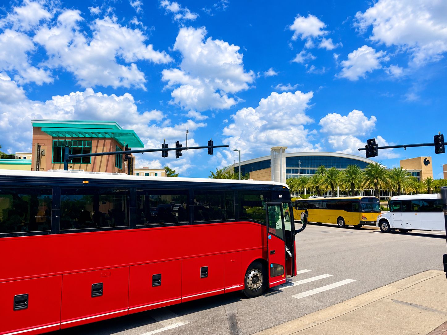 Welcome Transportation group shuttle for conventions and corporate retreats